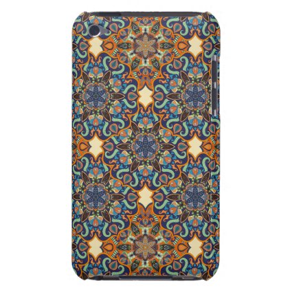 Colorful abstract ethnic floral mandala pattern de Case-Mate iPod touch case