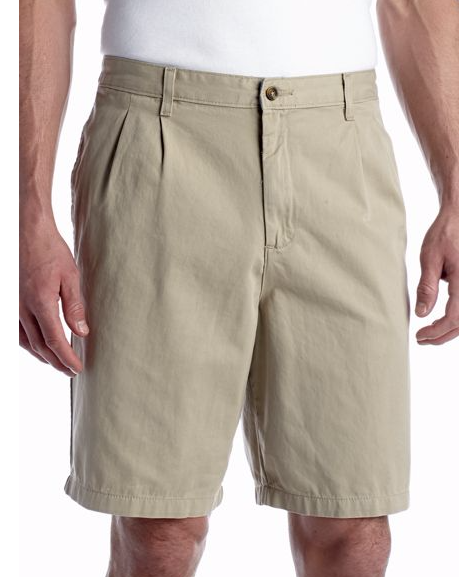 Pleated shorts