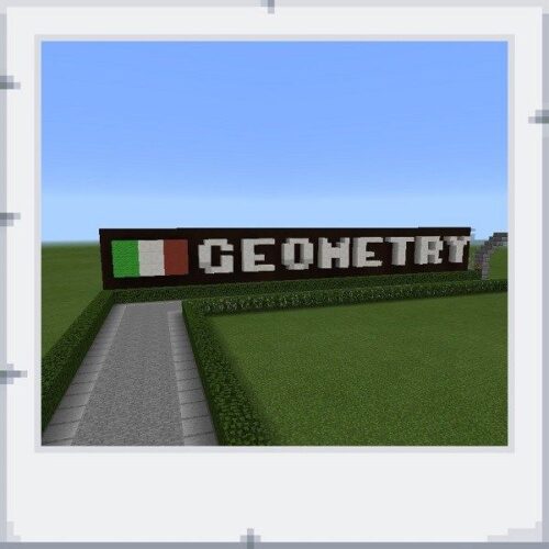 Minecraft Education Geometry World