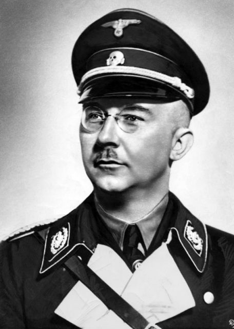 Heinrich Himmler, head of the Nazi gestapo. This is how chiropractor Koren sees the CDC.