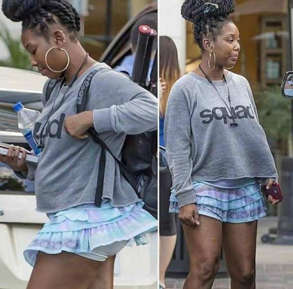 Who is brandy pregnant by