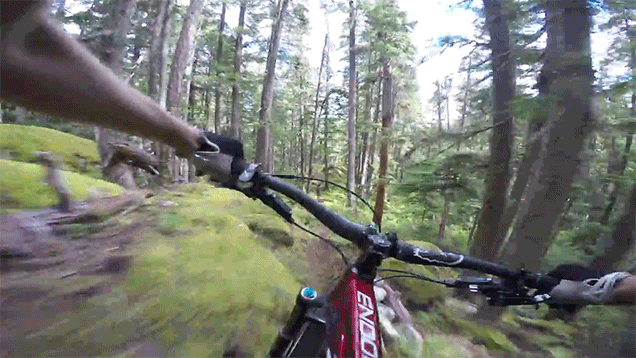 This Stabilized Footage of a Mountain Bike Ride Is So Dang Buttery Smooth