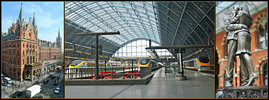 St Pancras International Station London