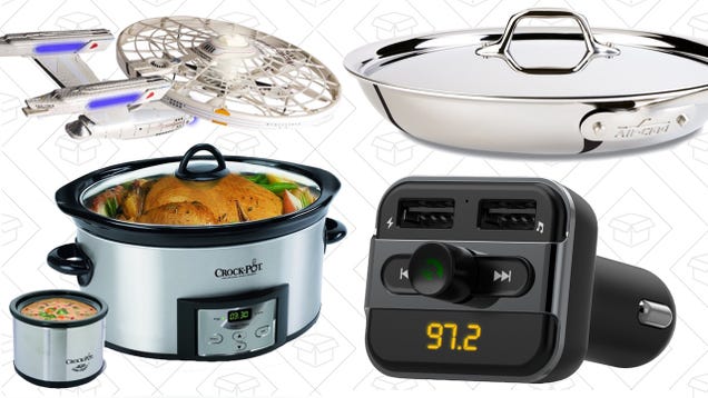 Today's Best Deals: Crock-Pot, All-Clad, Starship Enterprise, and More