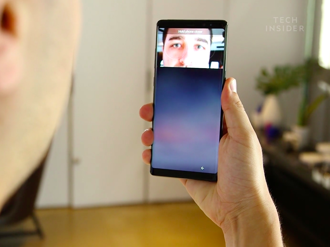 Note 8 iris recognition