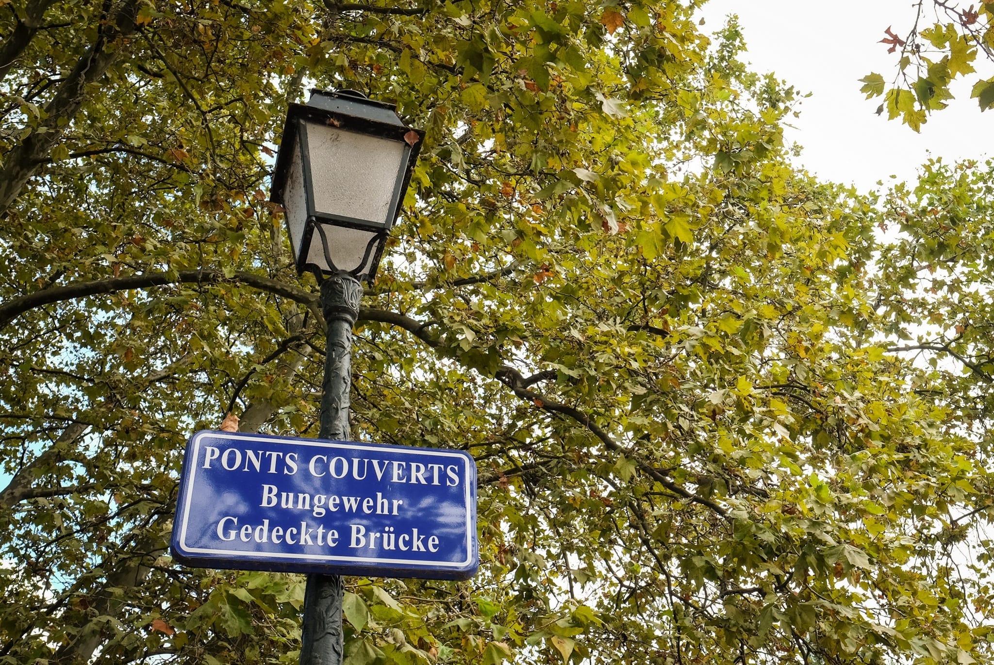 Strasbourg Street Sign