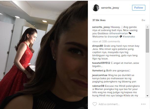 Jessy Mendola Couldn't Hide Her Inner Fangirl When She Saw Marian Rivera! READ MORE HERE