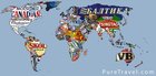 Most popular beer brands around the world map [960x477]