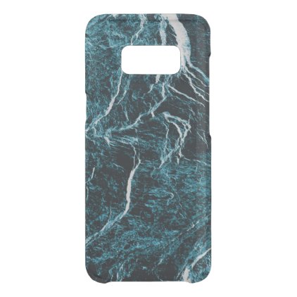 Teal Blue Abstract Pattern Uncommon Samsung Galaxy S8 Case