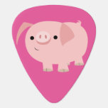 Cute Cartoon Pig Guitar Pick