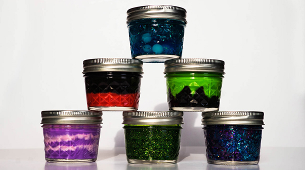 Halloween DIY: Disney Glitter Slime
