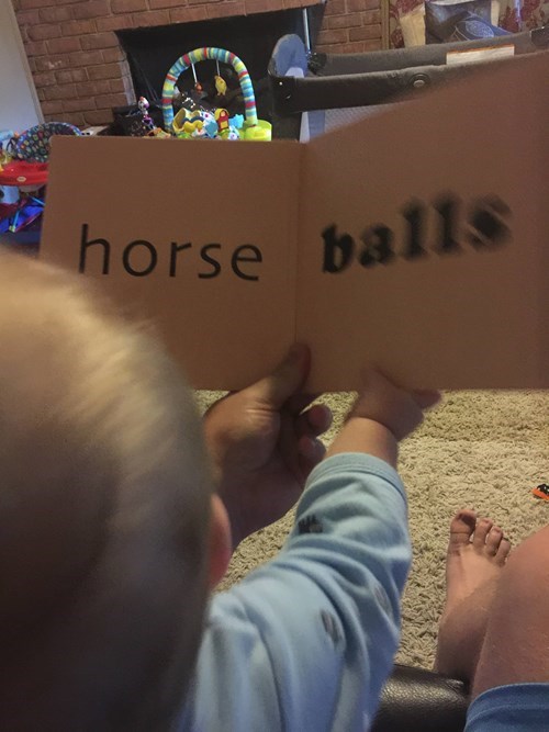 balls,kids,parenting,facebook,horse