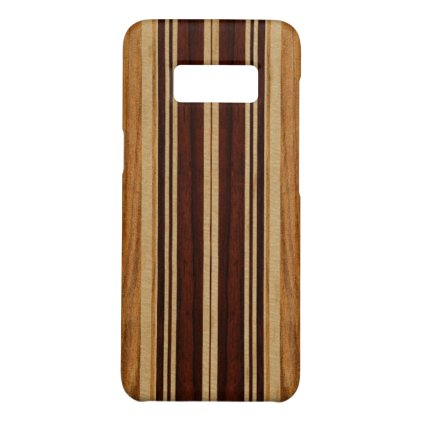 Nalu Lua Faux Koa Wood Surfboard Case-Mate Samsung Galaxy S8 Case