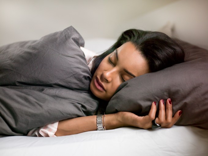 The Oura Ring monitors a wearer's sleep quality.
