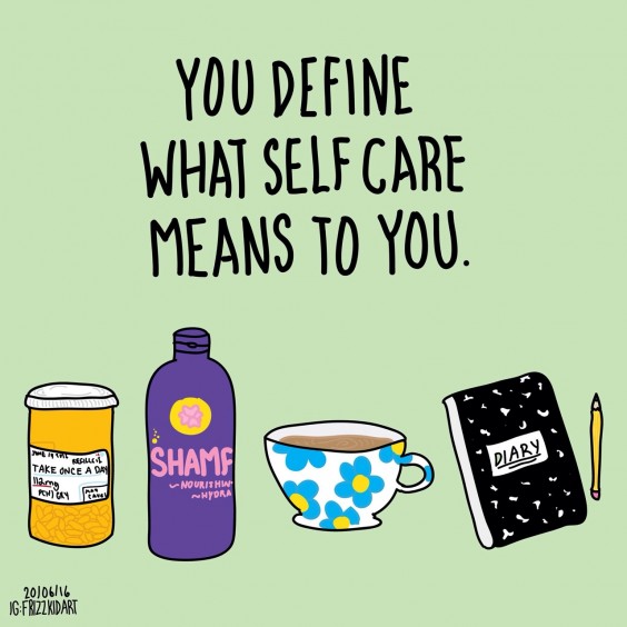 self care illustrations