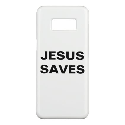 &quot;Jesus Saves&quot; Samsung Galaxy S8 Case