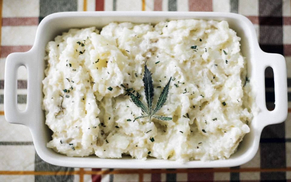 Cannabis-infused mashed potatoes