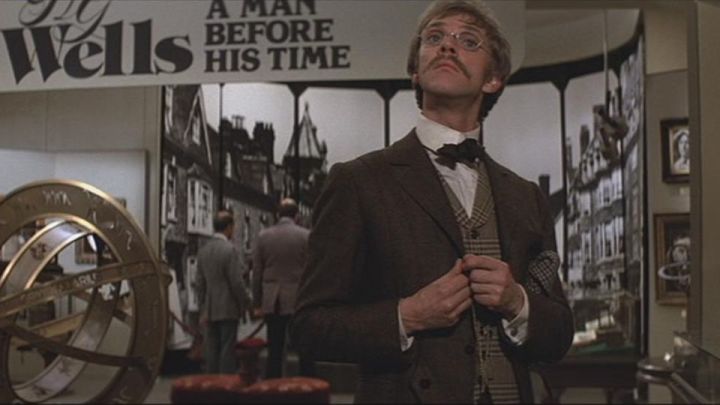 Malcolm McDowell is H.G. Wells in Time After Time.