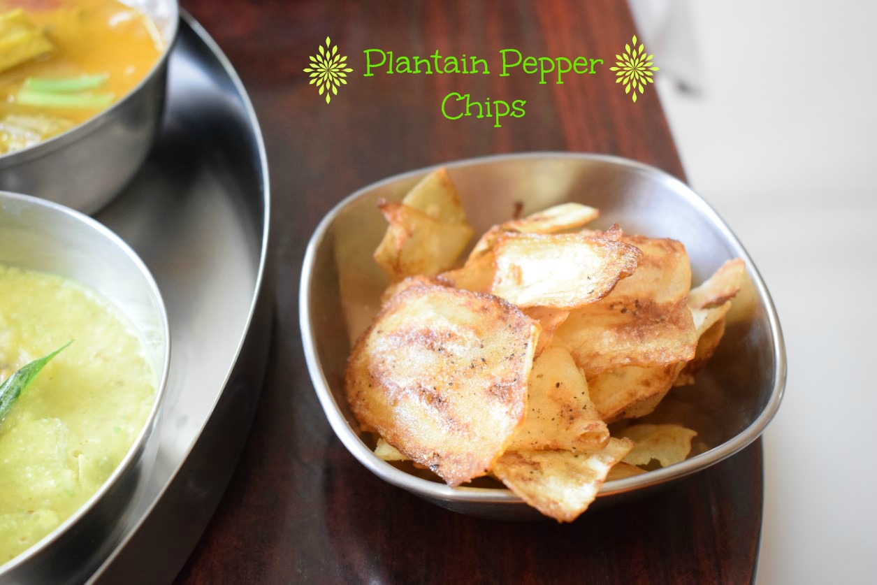 Pepper Fried Plantain Chips