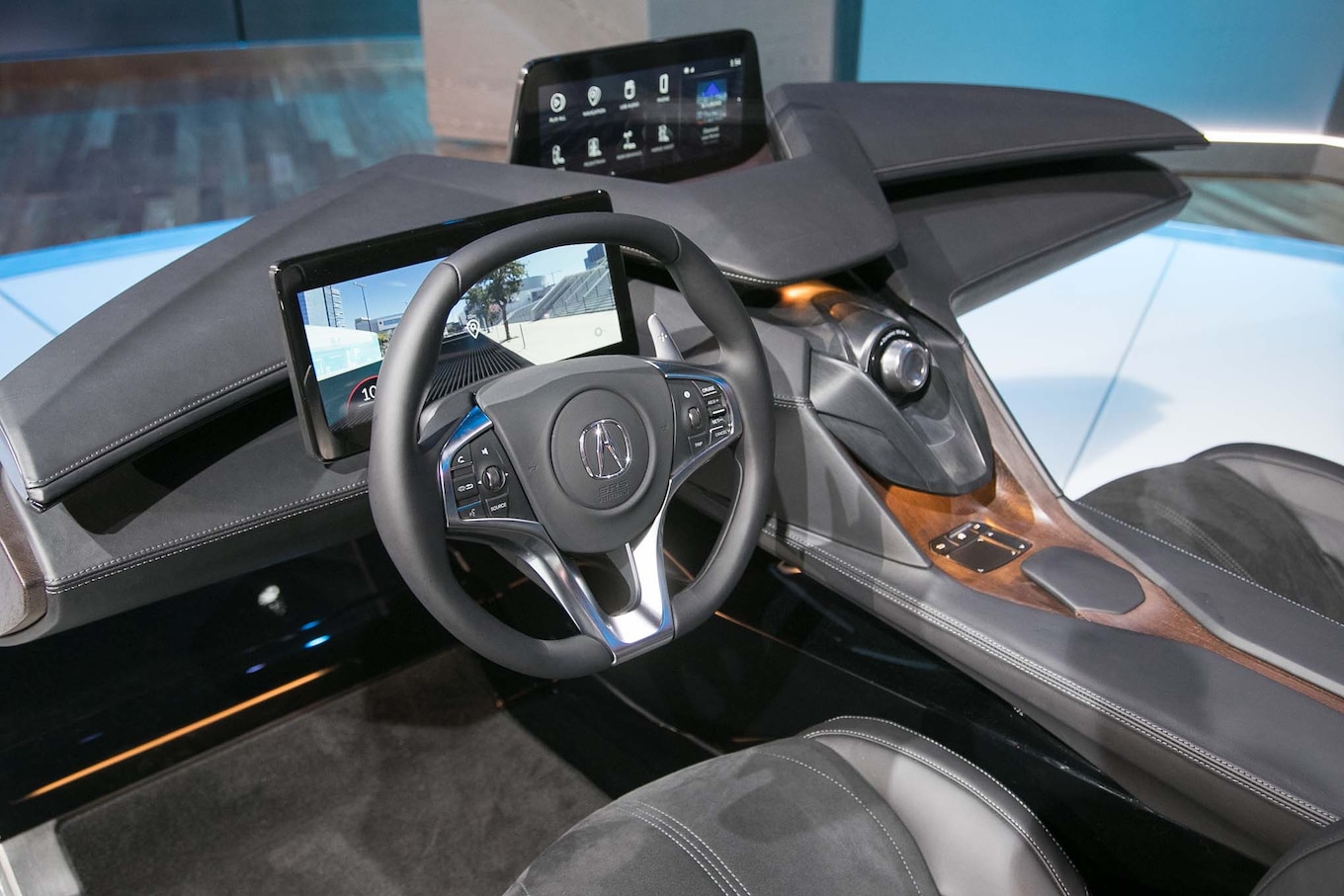 Acura Precision Cockpit concept interior