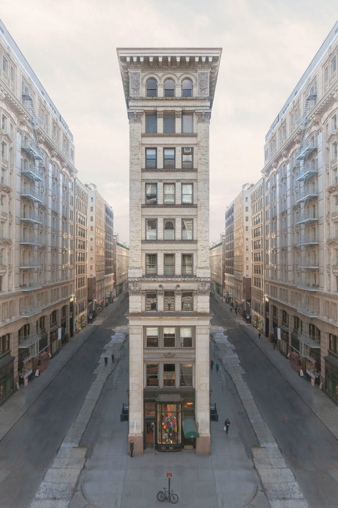 NYC’s Busy Streets, Photoshopped Into Beautiful Desolation