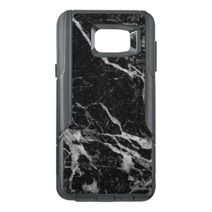 Black Marble Print Modern Design GR2 OtterBox Samsung Note 5 Case