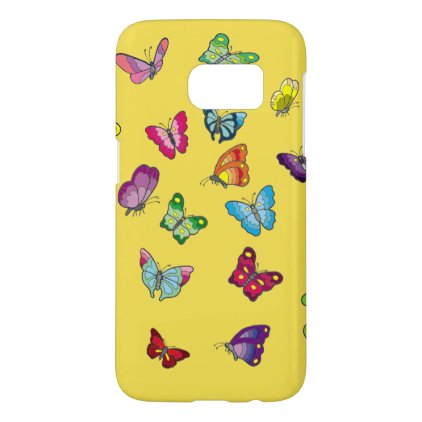butterfly Samsung Galaxy S7, There Phone Case