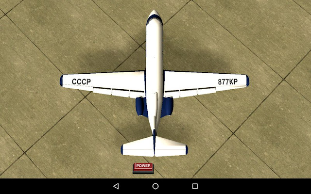 Yakovlev Yak-40 Airplane for GTA SA Android top view