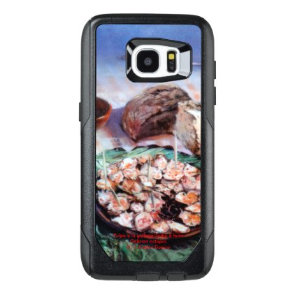 Squid to Gallego/Dust to feira/Galician octopus OtterBox Samsung Galaxy S7 Edge Case