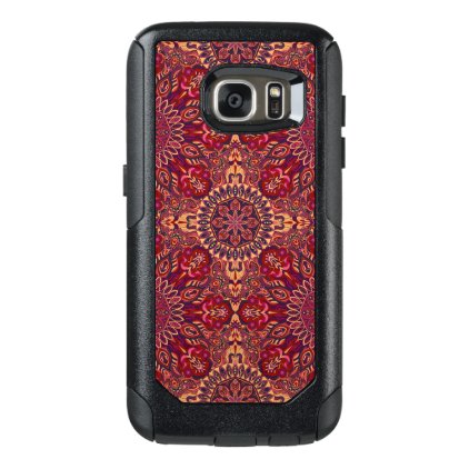 Colorful abstract ethnic floral mandala pattern de OtterBox samsung galaxy s7 case