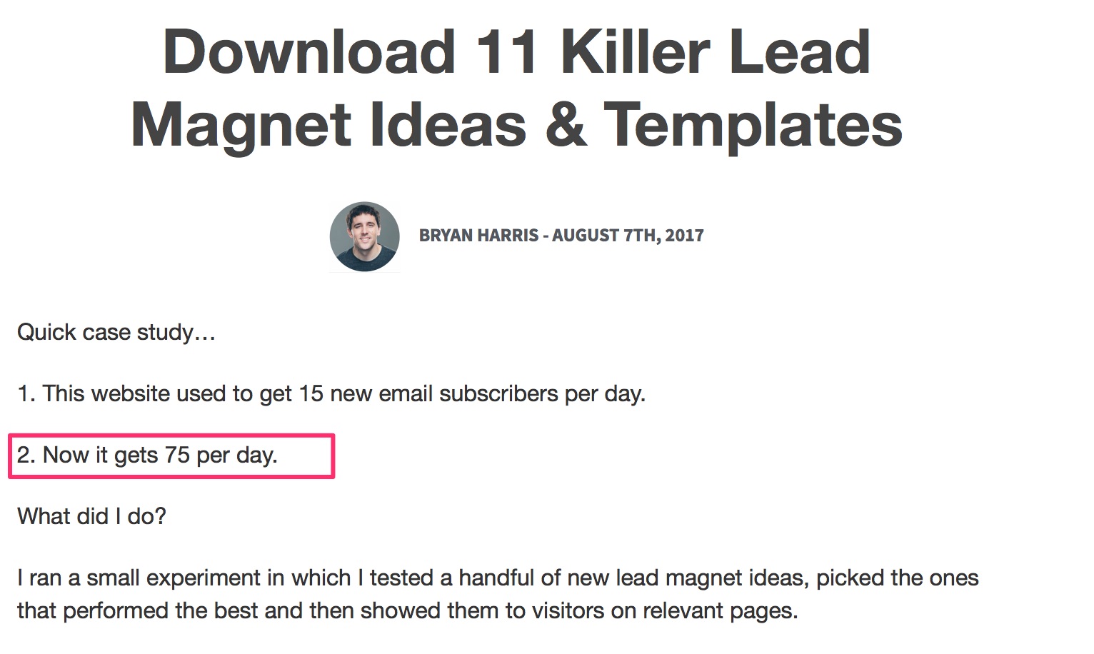 Download 11 Killer Lead Magnet Ideas Templates Updated 