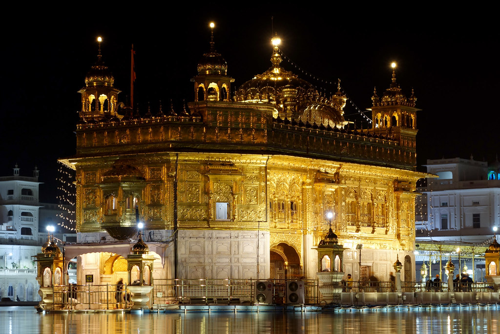 Harmandir Sahib (Golden Temple) at night