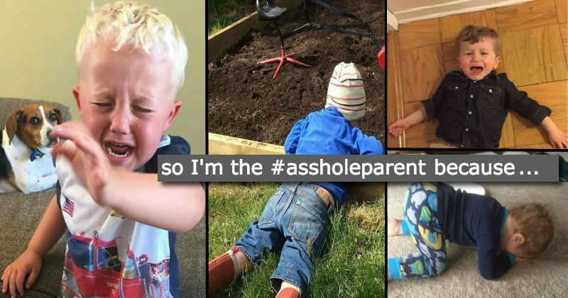 Snapchats of Toddlers and kids pushing their limits and throwing tantrums for the most simple of reasons.