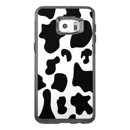 Black and White Cow OtterBox Samsung Galaxy S6 Edge Plus Case