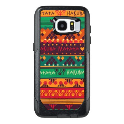 Colorful African No Worries Typography OtterBox Samsung Galaxy S7 Edge Case