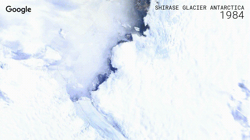 Shirase Glacier Antarctica