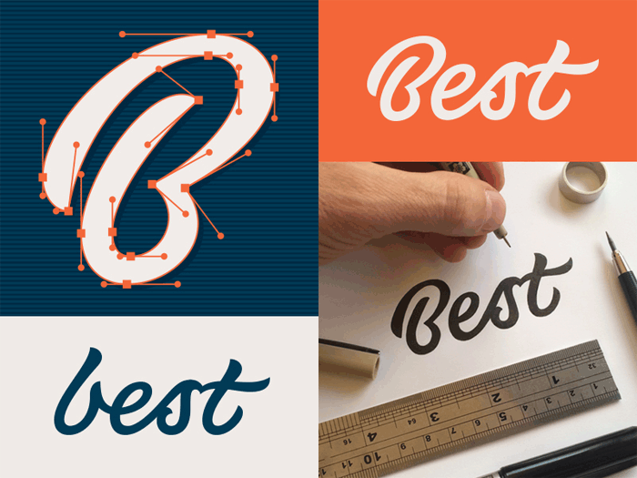 best-dribbble Calligraphy for beginners - Guide on learning calligraphy