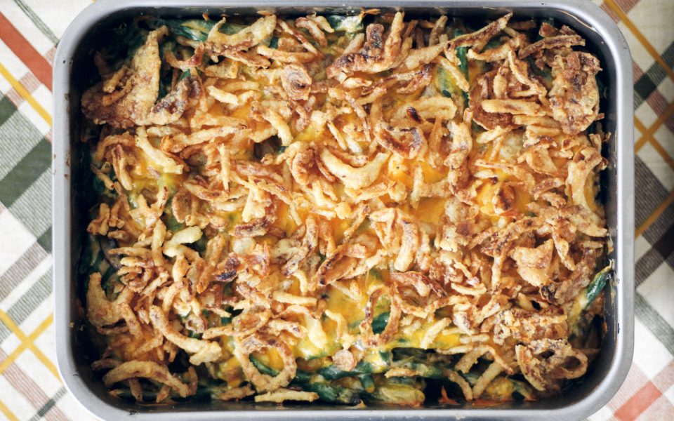 Cannabis-infused green bean casserole