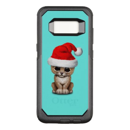 Cute Lion Cub Wearing a Santa Hat OtterBox Commuter Samsung Galaxy S8 Case