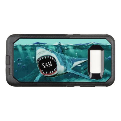 Scary Shark custom name phone cases