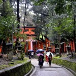Fotos del Fushimi Inari de Kioto, paraguas