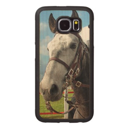 Pure breed horse wood phone case