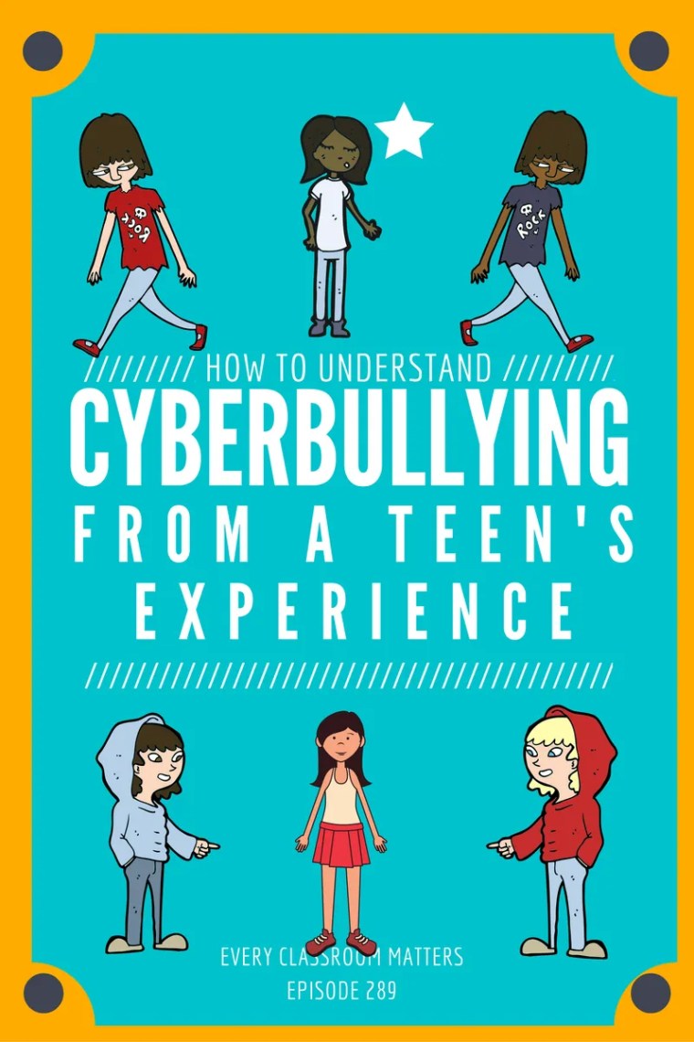 what cyberbullying looks like from a teen's perspective