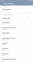 Camera UI and settings - Xiaomi Mi Mix review