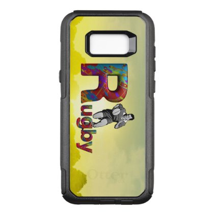 TOP Rugby OtterBox Commuter Samsung Galaxy S8+ Case