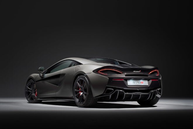McLaren 570S with Track Pack rear