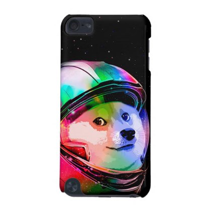 Doge astronaut-colorful dog - doge-shibe-doge dog iPod touch 5G cover