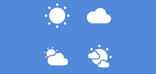 flat-weather-icon-set