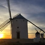 Fotos de Castilla La Mancha, atardecer molinos Consuegra