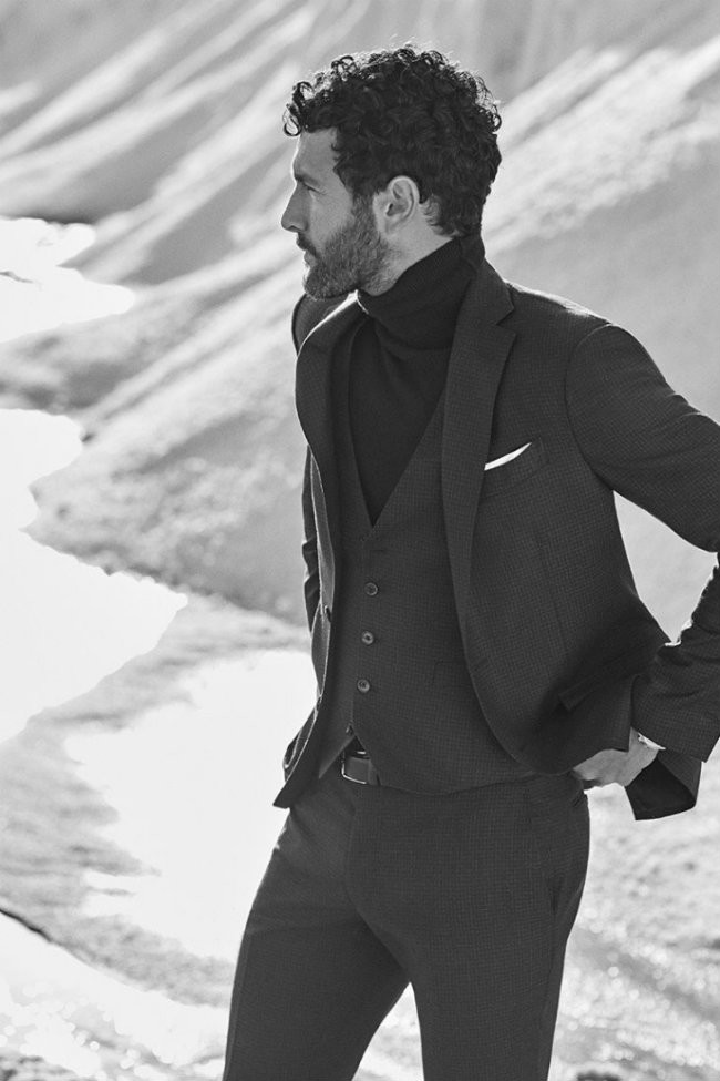 Noah Mills Massimo Dutti Fall Winter 2016 Eveningwear Lookbook 007
